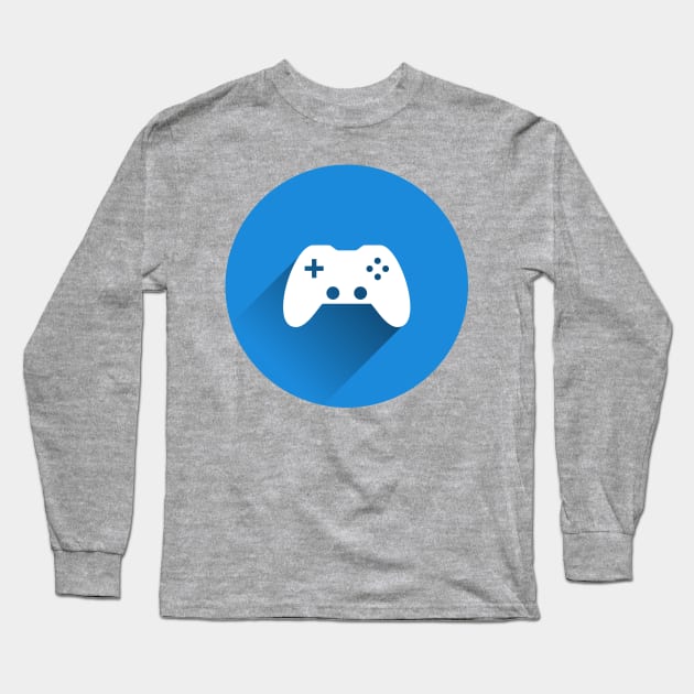 Video Game Inspired Console Gamepad Long Sleeve T-Shirt by rayrayray90